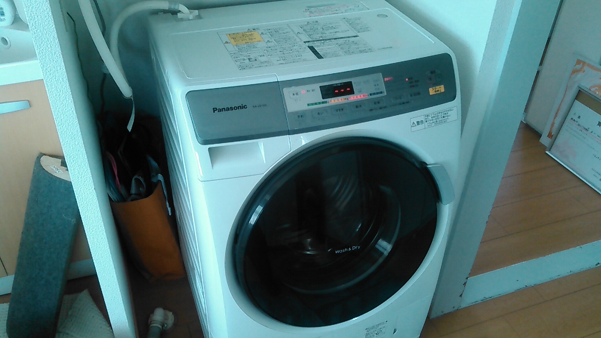 名古屋市港区パナソニックドラム洗濯機電源入らない故障修理